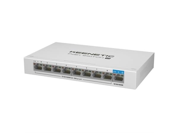 Keenetic PoE+ 9-portars switch