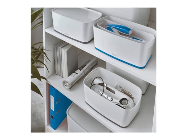 Leitz MyBox Small - Lagerboks - 5 liter - blå metallic