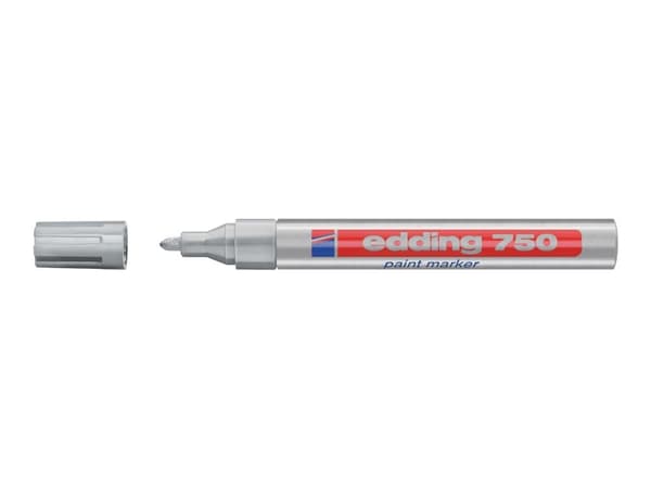 Färgpenna Edding® 750 silver - (10 st./förpackning)