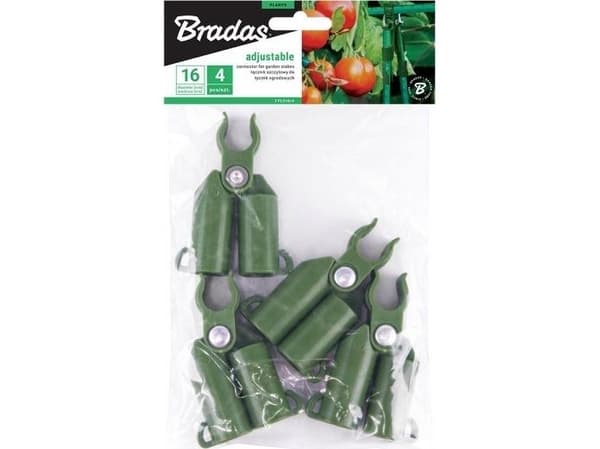 Bradas toppfäste, justerbart för stolpar 11 mm – 4 st/förp.