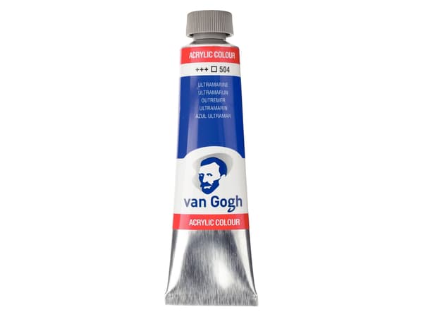 Van Gogh akrylfärg i tuber Ultramarine 504