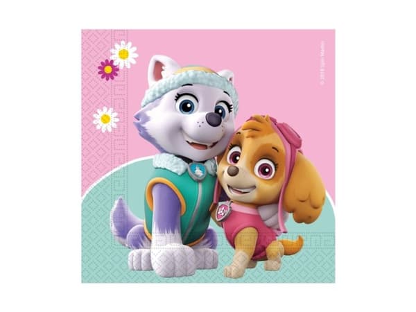 Paw Patrol Skye servietter