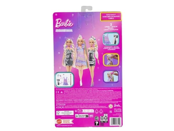 Barbie hiukset leikkiä vaalea