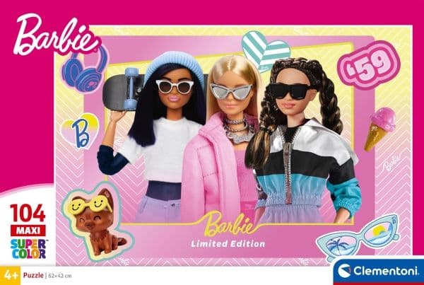 Maxi Barbie -palapeli, 104 palaa