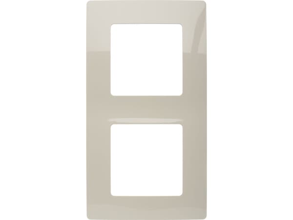 Legrand dubbelram Niloe kräm 665012