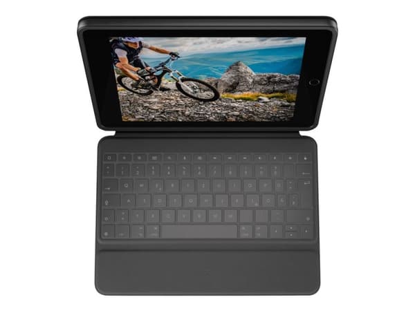 Logitech Rugged Folio - Tastatur og folio-kasseapparat