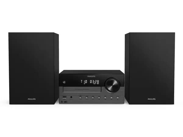 Philips-TAM4505M2 - Mikrosystem - 80 Watt (Total) - mörkgrå