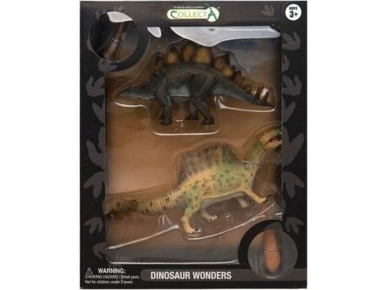 Collecta dinosaurfigur Spinosaurus og Stegosaurus