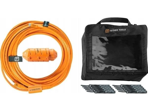 USB-adapter Tether Tools CUC31RB-ORG USB-C till MicroUSB, orange (CUC31RB-ORG)
