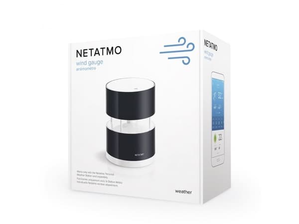 Netatmo vindmätare - App Betjent Vindmåler