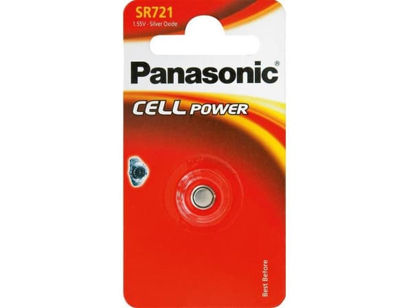 Panasonic Cell Power SR721 - Batteri SR721 - silveroxid - 25 mAh