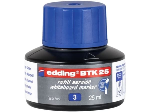 Edding BTK-25, Blå, Multi, 25 ml, 4,8 cm, 48 mm, 1 stykker