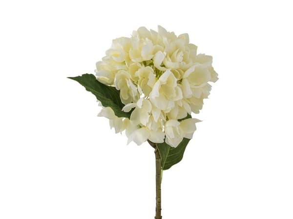BLOOMINGVILLE Hydrangea stilk hvit kunstige blomster