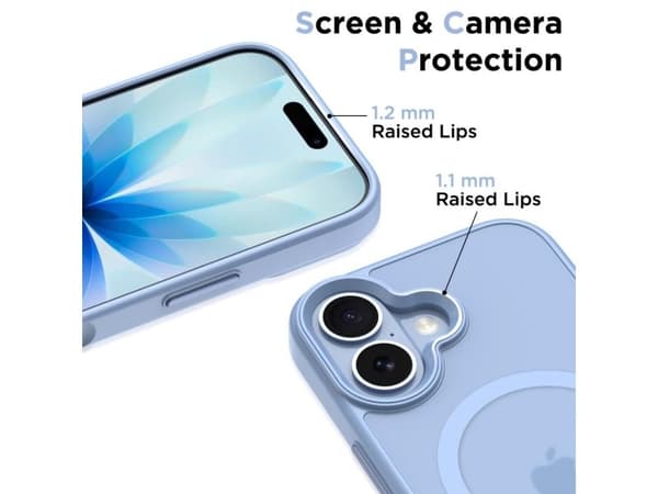 Tech-Protect MagMat MagSafe-suojus iPhone 17:lle - sininen