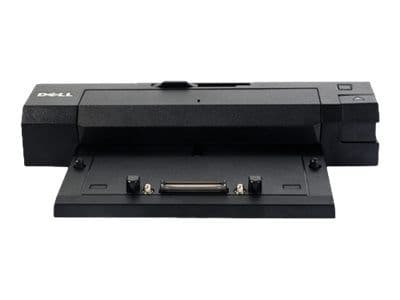 Dell E-Port II Advanced - Portreplikator - VGA, 2 x DP - 130 Watt - för Latitude E5270, E5450, E5470, E5550, E5570, E7240, E7250, E7270, E7440, E74...