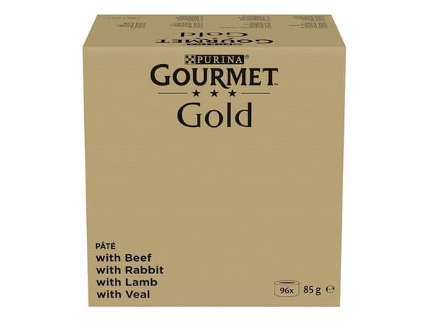 Purina GOURMET GOLD kattmat våtfoder 96x85 g