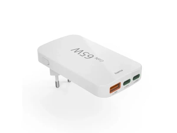 HAMA Laddare 2x USB-C 1x USB-A