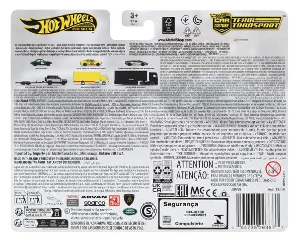 Mattel Hot Wheels Premium set med 2 fordon JBM29