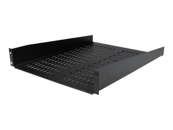 StarTech.com 1U Server Rack Shelf, 2U 22in Universal Fixed Vented Network Rack Shelf/Cantilever Tray for 19" AV/Data/Network Equipment Enclosure w/...