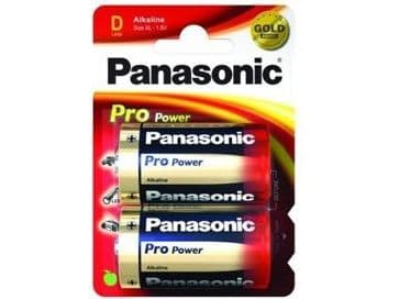 Panasonic batteri Power D / R20 6000 mAh 2 st
