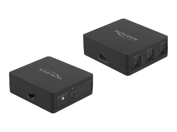 Delock - Lydsplitter - 3 x SPDIF - stasjonær