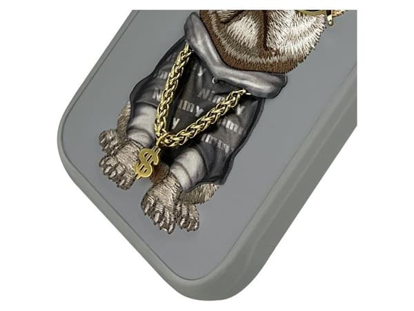 Nimmy brilleetui Cool Dog til iPhone 16 Pro Max - grå