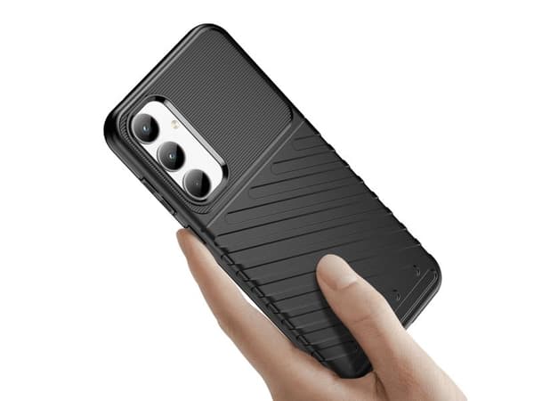 Thunder Case pansret etui til Samsung Galaxy A35 - svart