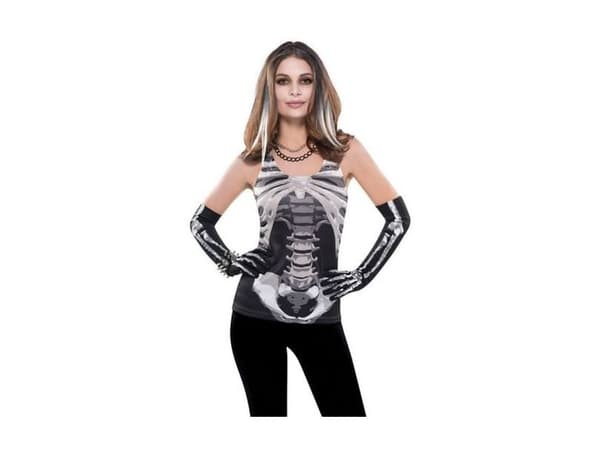 Skelet bluse