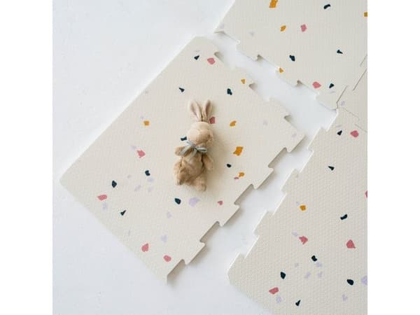 EVA Foam Pusselmatta/Terrazzo/Kräm