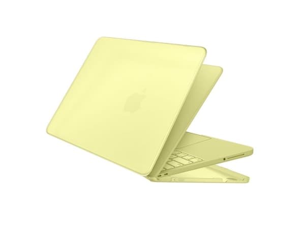 Tech-Protect softshell-etuiet MacBook NEO 13 2026 matt citrus