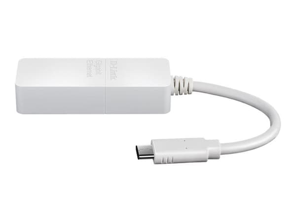 D-Link DUB-E130 - Nätverksadapter - USB-C - Gigabit Ethernet x 1