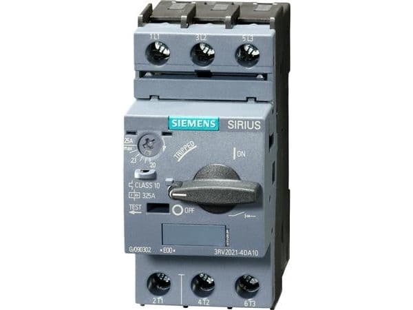 Siemens 3RV2021-4NA10, Multifärg, 375 g