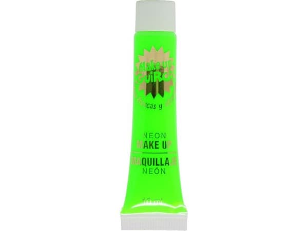 Neon grön UV-smink, 10 ml