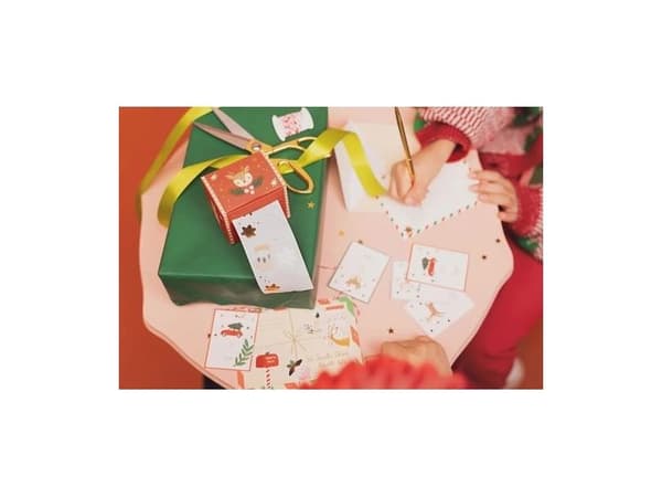 Merry Christmas presentetiketter