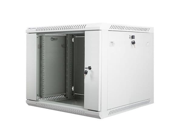 Lanberg - Rack skåp - väggmontering - grå, RAL 7035 - 9U - 19"