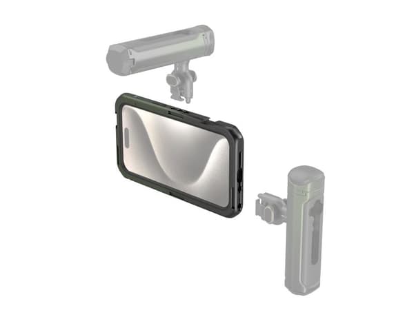 SmallRig 4473, Suojus, Apple, iPhone 15 Pro, 15,5 cm (6.1"), Musta, Vihreä