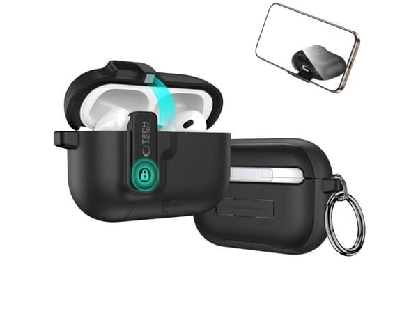 TECH-PROTECT SLIM HOOK Apple AirPods Pro 3 svart