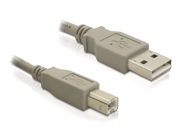 Delock - USB-kabel - USB (hane) till USB typ B (hane) - USB 2.0 - 3 m