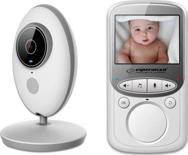 Esperanza EHM003 LCD-babymonitor 2,4" vit