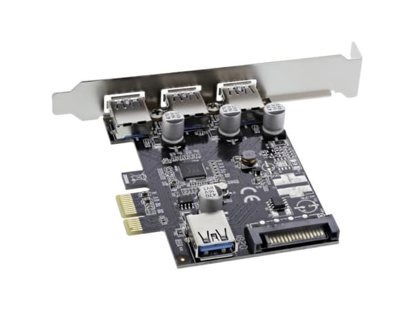 InLine 76662C, PCIe, USB 3.2 Gen 1 (3.1 Gen 1)