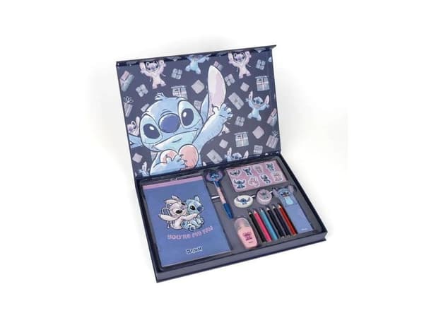Stitch skrivset i presentförpackning
