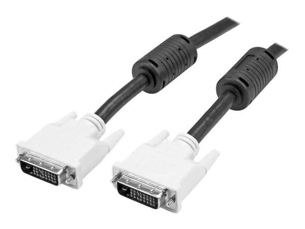 StarTech.com 5m DVID Dual Link Cable M/M - DVI-kaapeli - dobbeltlink - DVI-D (han) til DVI-D (han) - 5 m
