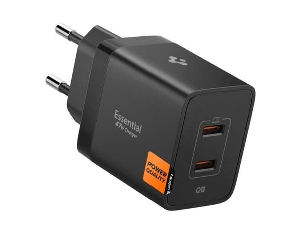 Spigen Essential EE472EU, Innendørs, AC, Svart