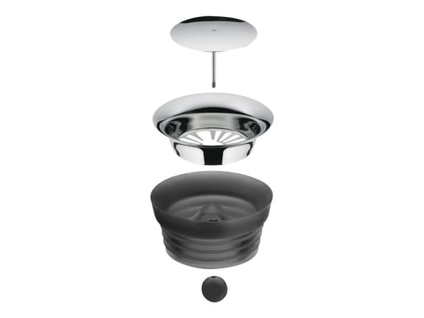 WMF Basic - Water decanter - Storlek 7 cm - Höjd 29 cm - 1 L - svart