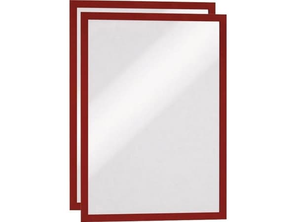 DURABLE DURAFRAME - Dokumentholder - for A3 - rød (en pakke 2)
