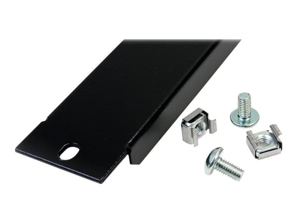 StarTech.com BLANKB1, Tyhjä paneeli, Terästä, musta, 273,7 g