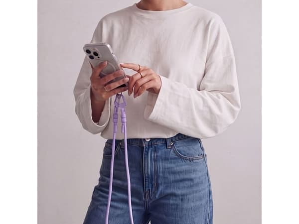 Tech-Protect C5SD Rope CrossBody Phone Lanyard - Lavender