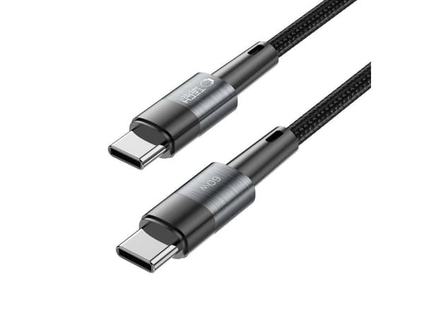 Tech-Protect UltraBoost USB-C / USB-C PD-kabel 60W 3A 0,25 m - grå