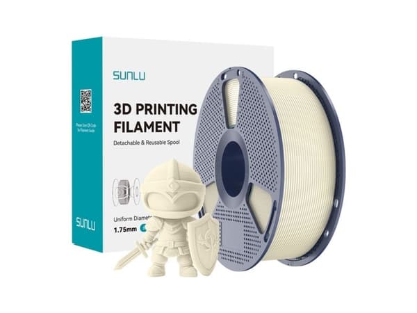 Sunlu PLA+ filament (Ivory)