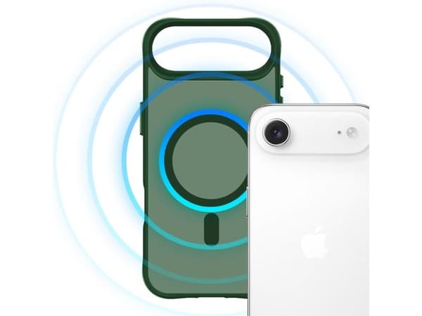 3mk Smoke MagCase for iPhone Air - grønn